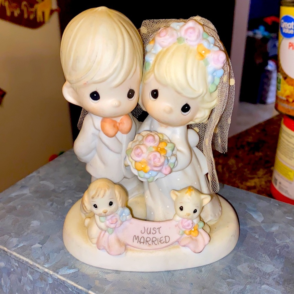 Just Married Precious Moments